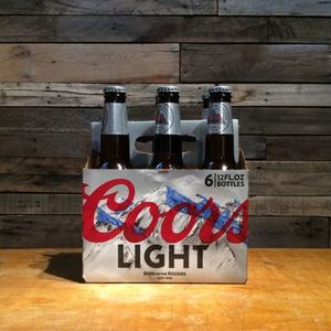 Coors Light 6pk Bottle